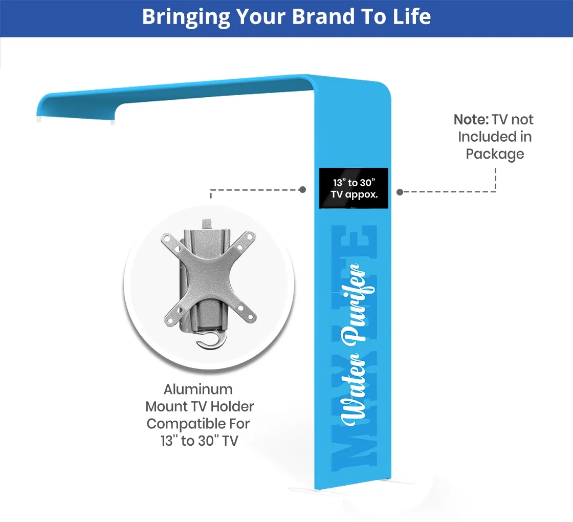 10ft Inline Trade Show Booth - Portable Display 11