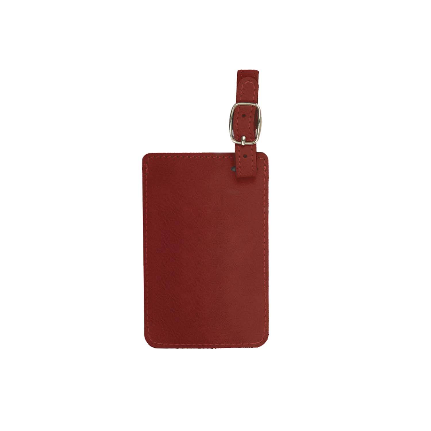 Fashionable And Minimalist Leather Luggage Tag 3