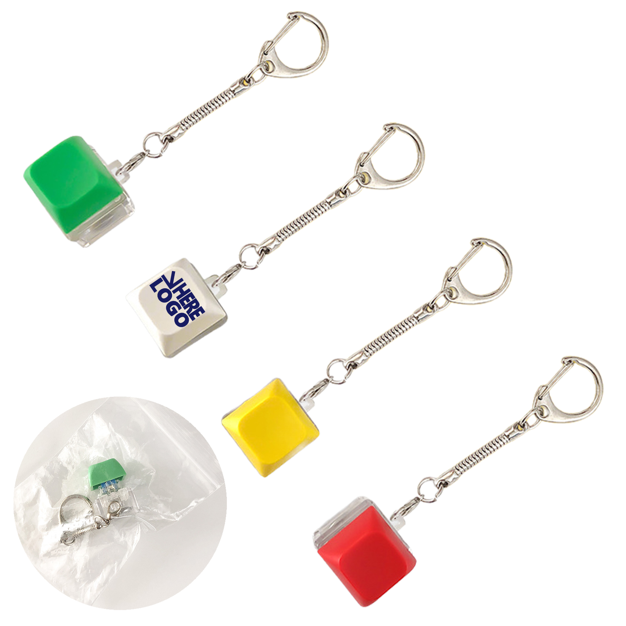 Portable Stress Relief Fidget Keychain 1