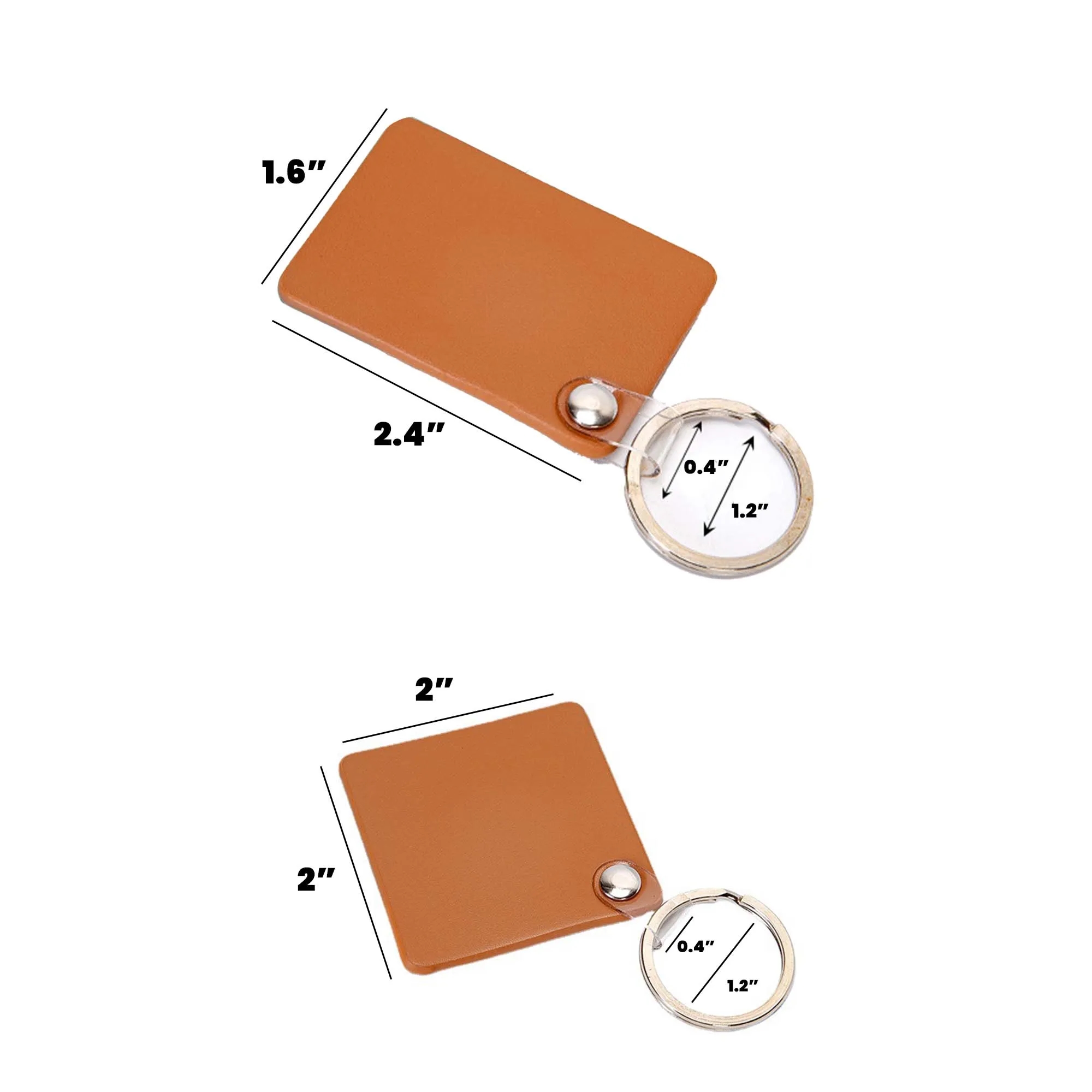 PU Leather Keychain 9
