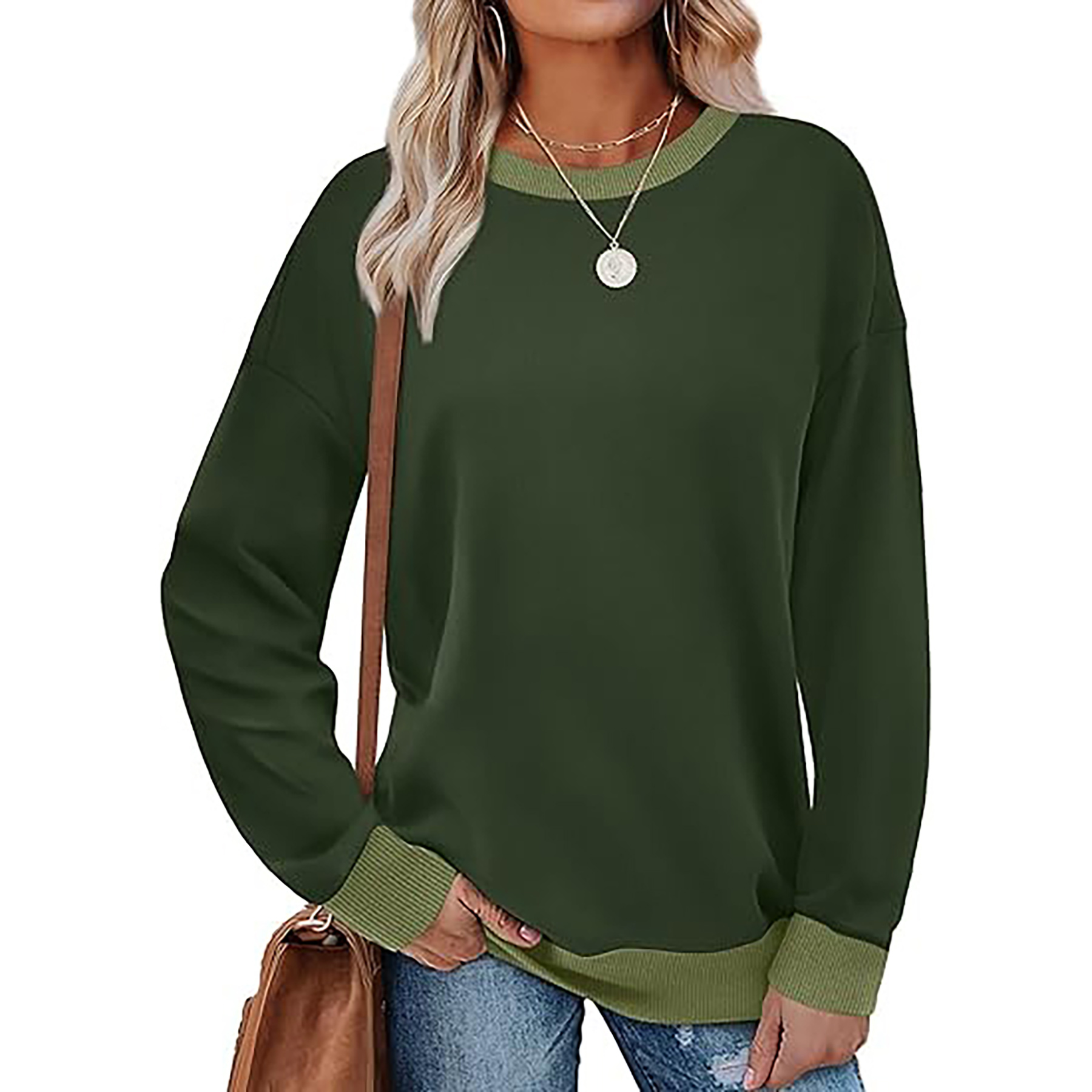Women Crewneck Long Sleeve 6