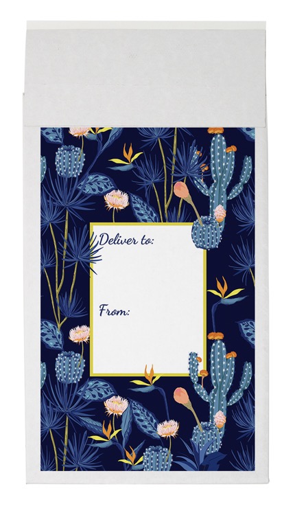 Full Color White Eco-Shipper Flat Mailer (7.25" x 12")