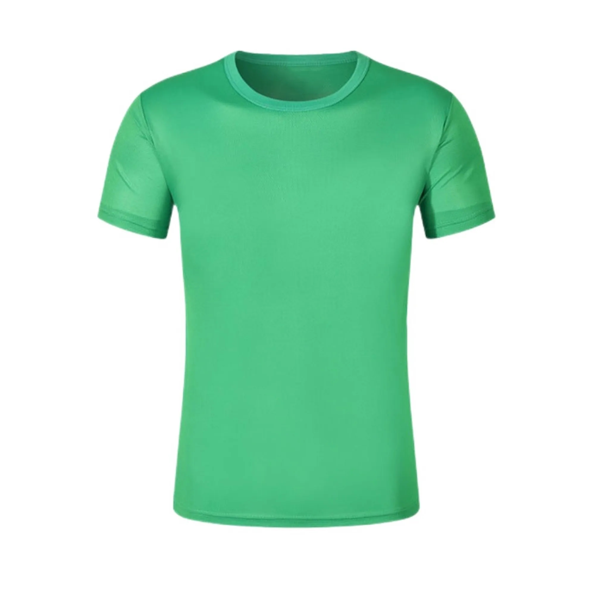 MOQ50 Full Color Custom Crew T Shirt 14