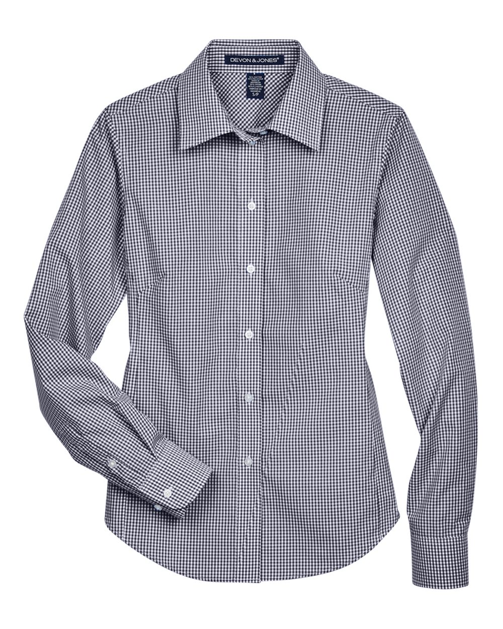 Women's Crown Collection® Gingham Check Woven Dress Shirt - D640W 5