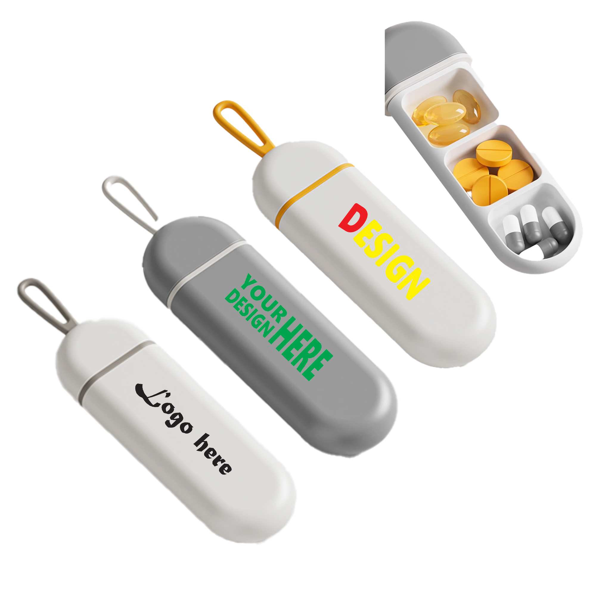 Multifunctional Portable Pill Organizer MOQ 50 2