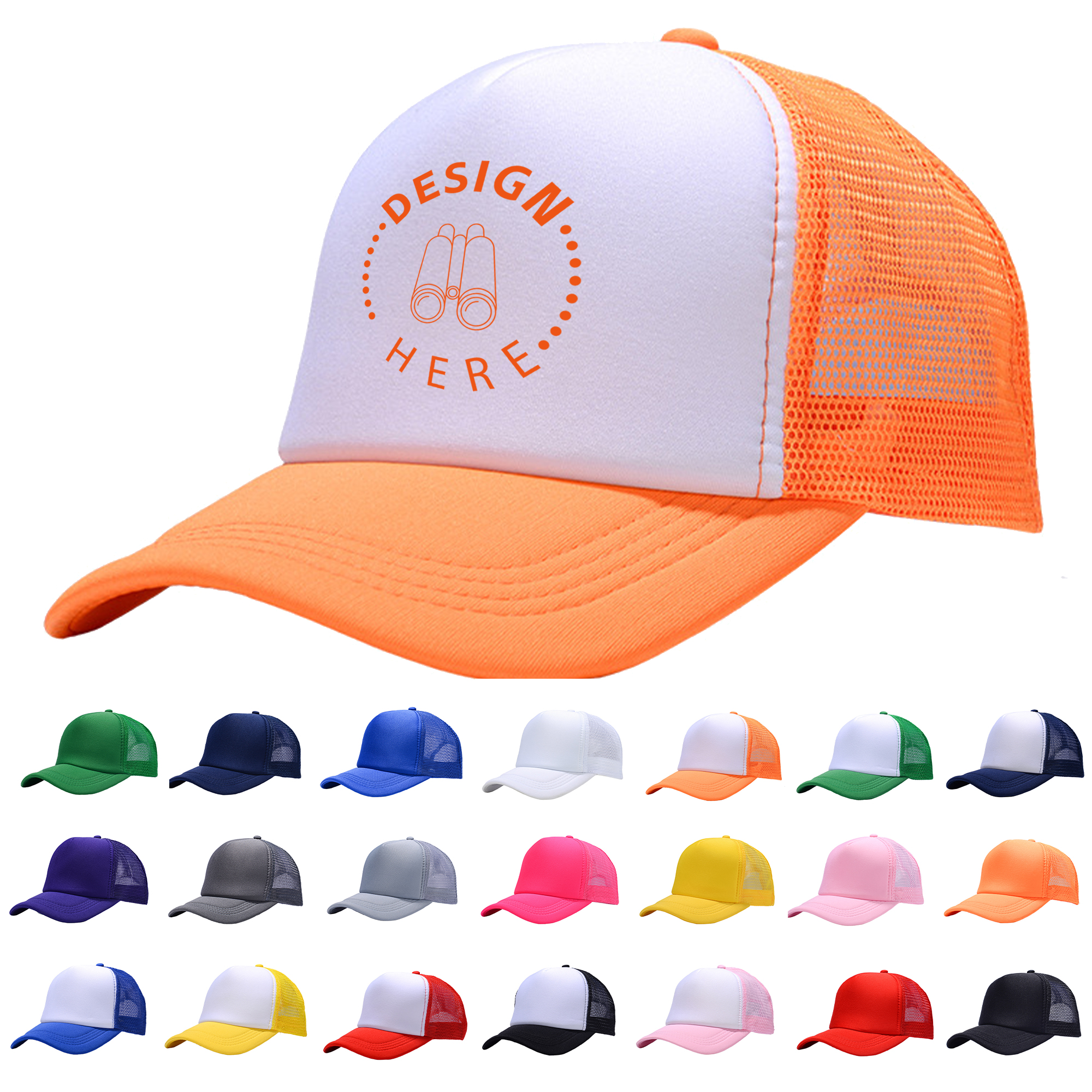 Trucker Adjustable Baseball Cap Kids Unisex 1