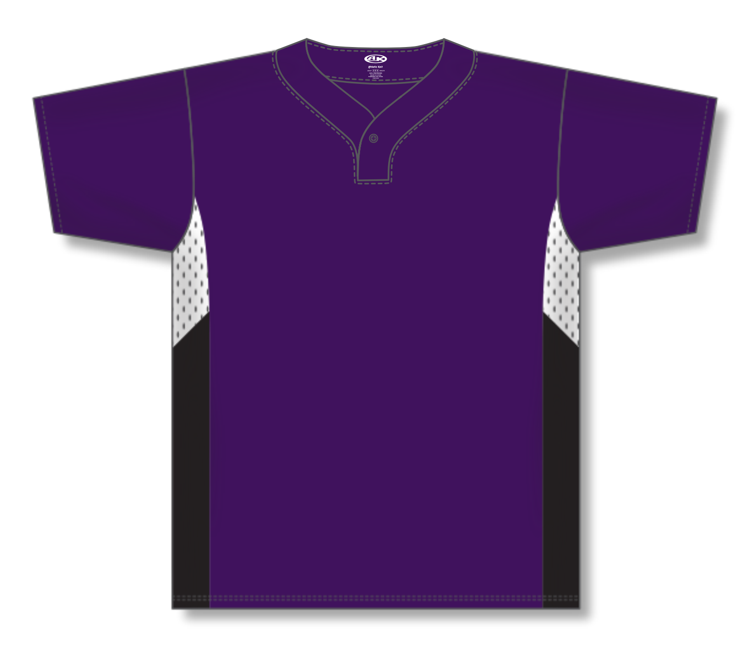 One Button Baseball Jerseys BA1763-G01 3