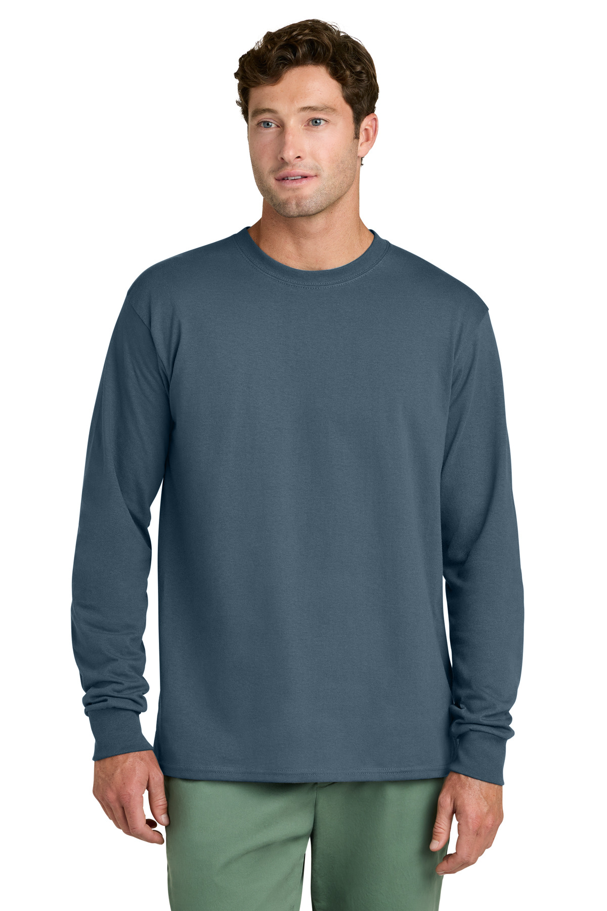 Port & Co Long Sleeve Core Cotton Tee. PC54LS 22