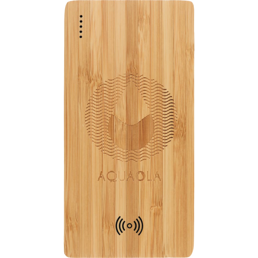 FSC® 100% Bamboo 5000 mAh Wireless Power Bank 29