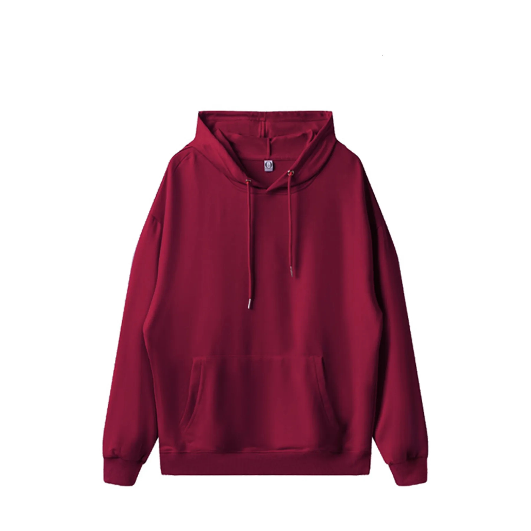 Solid Color Cotton Adult Hooded Sweatshirt Unisex, custom hoodie or sweatshirt with logo imprint 3
