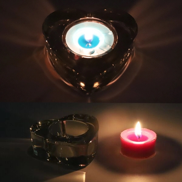 Heart Shaped Crystal Candle Holder 5