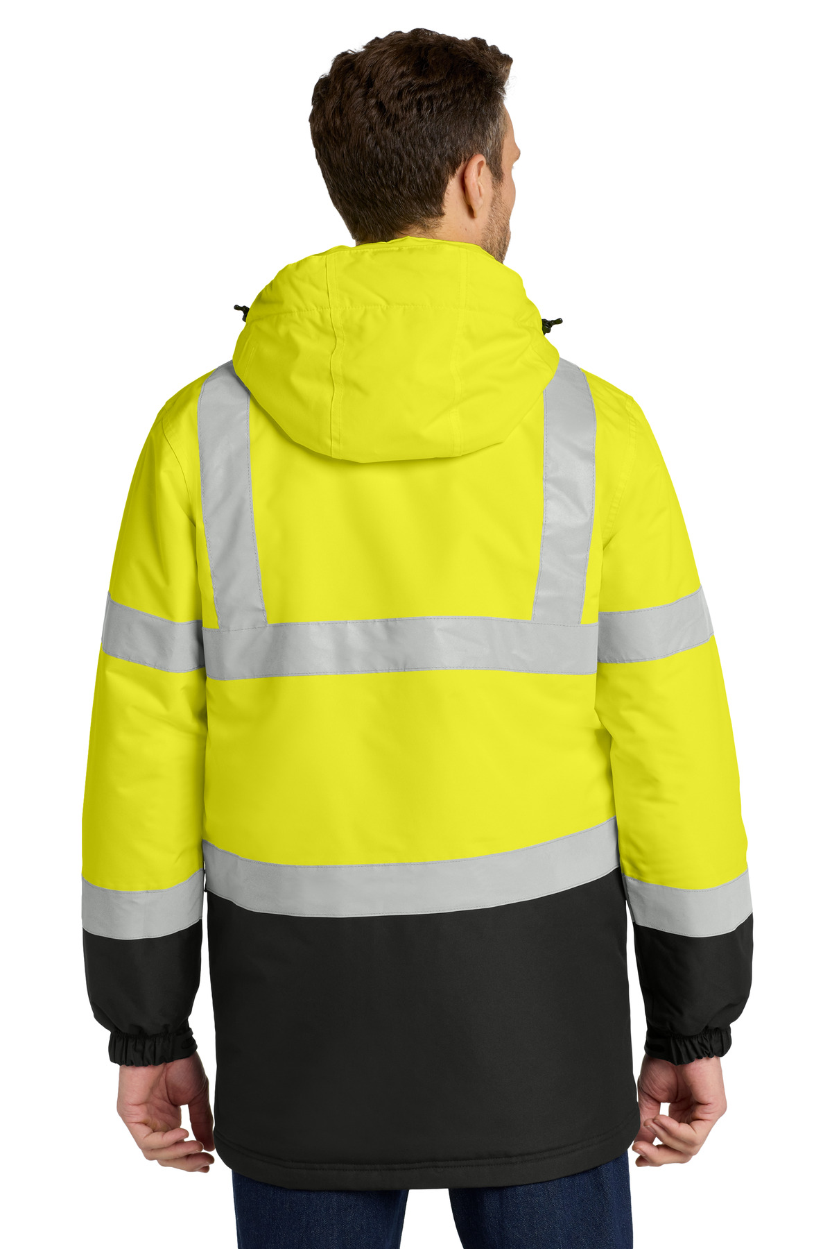 Port Authority ANSI 107 Class 3 Safety Heavyweight Parka. J799S 3