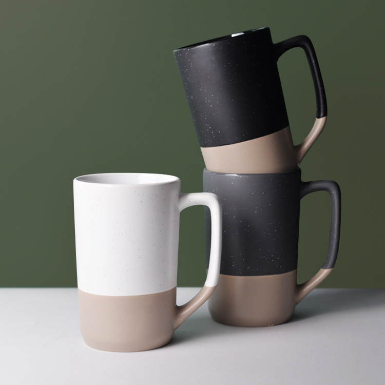 17oz Ceramic Coffee Mugs with Handle 3