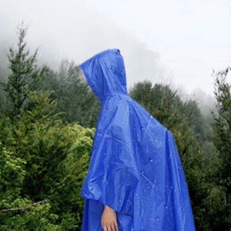 Rain Poncho - Hiking Pack Cover Waterproof Raincoat 7