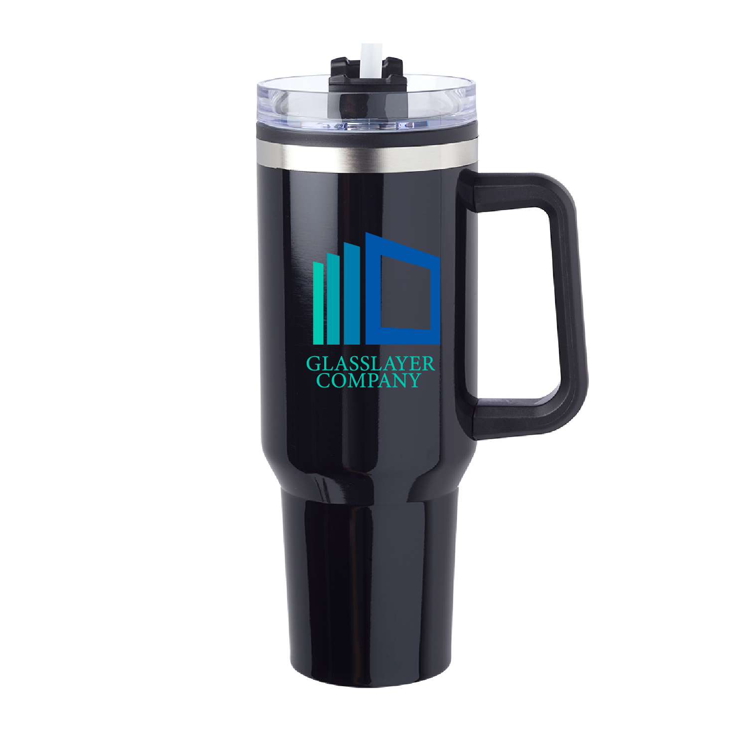 40 oz. Victor Travel Mug (Full Color Imprint) 8