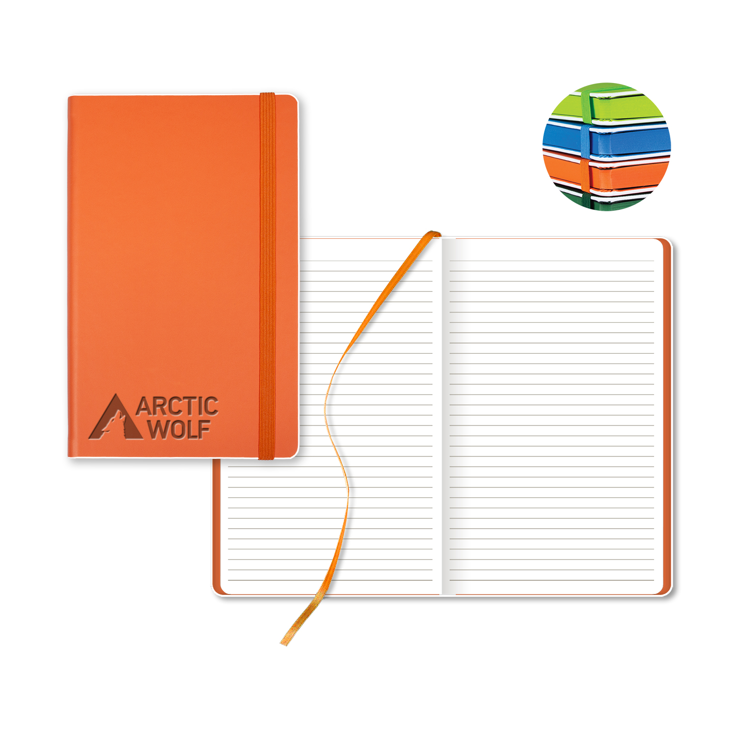 Castelli Color Laser Medio Lined White Page Journal 7