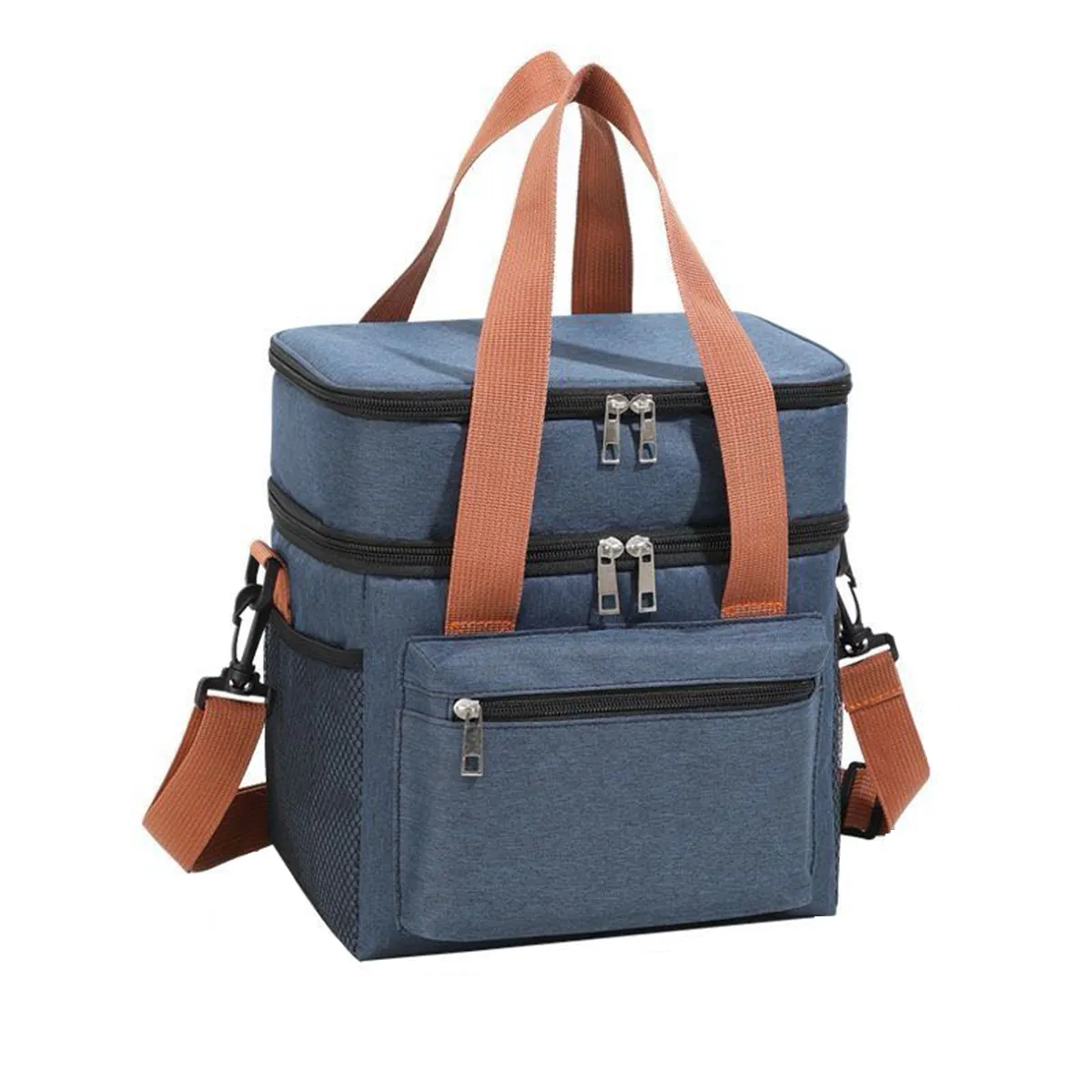 12L Double Insulated Lunch Bag Cooler Picnic Box 3