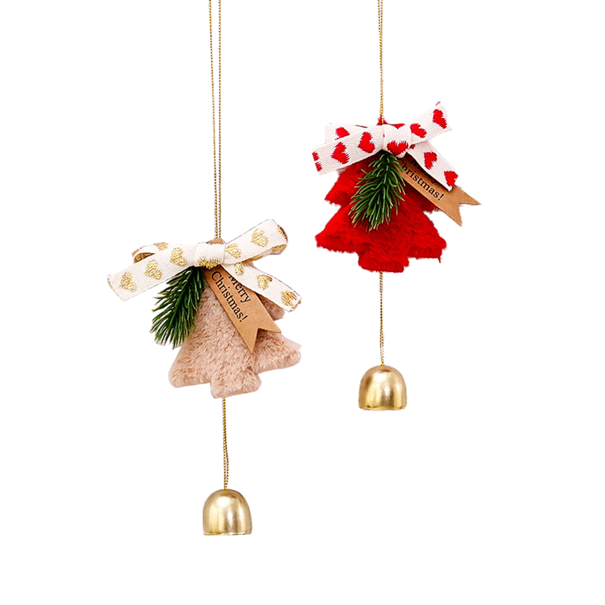 Christmas Tree Bell Ornament 6