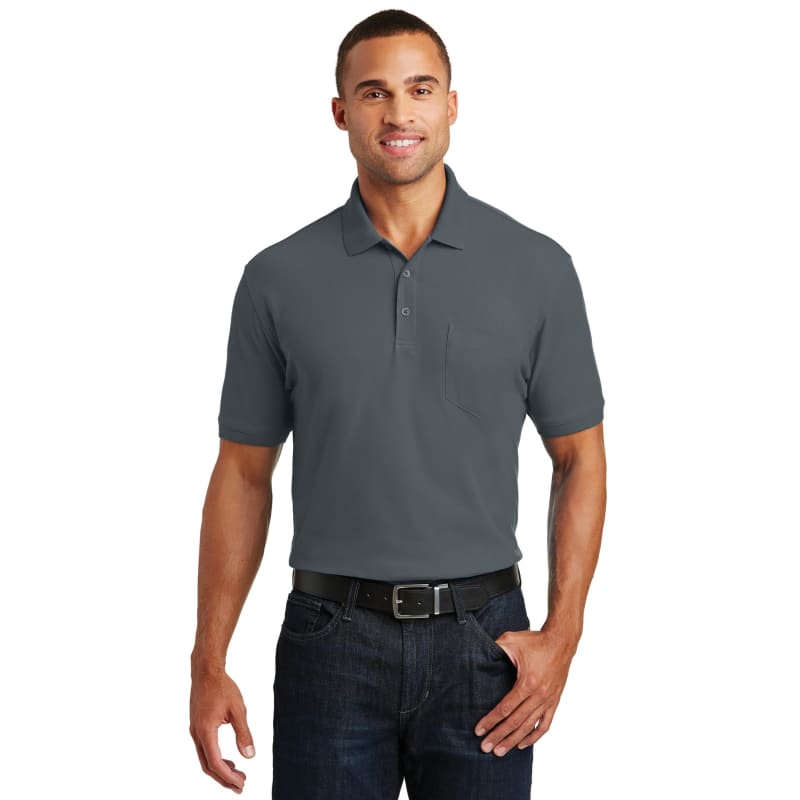 Port Authority Core Classic Pique Pocket Polo. 42