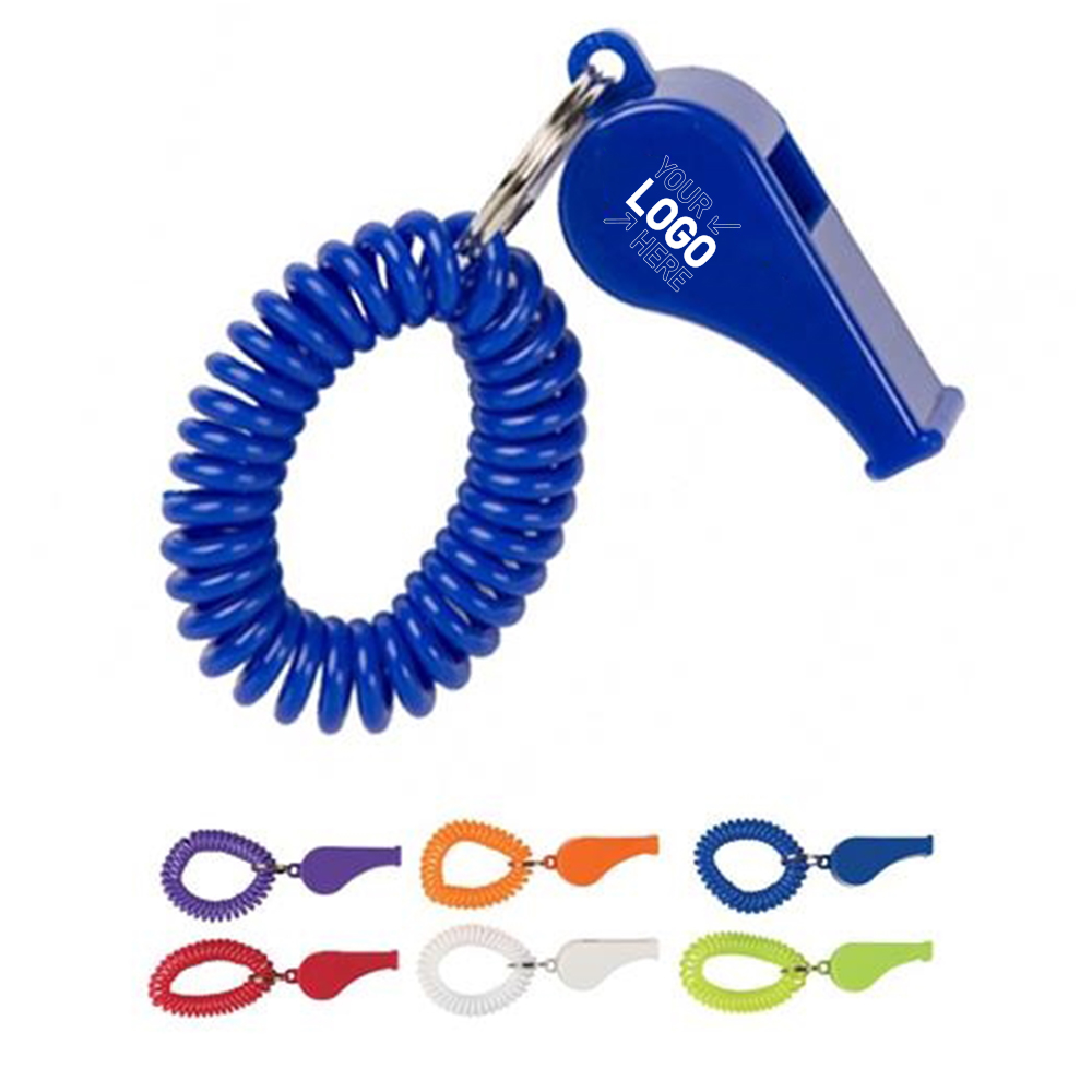 Whistle Coil With Key Chain 4