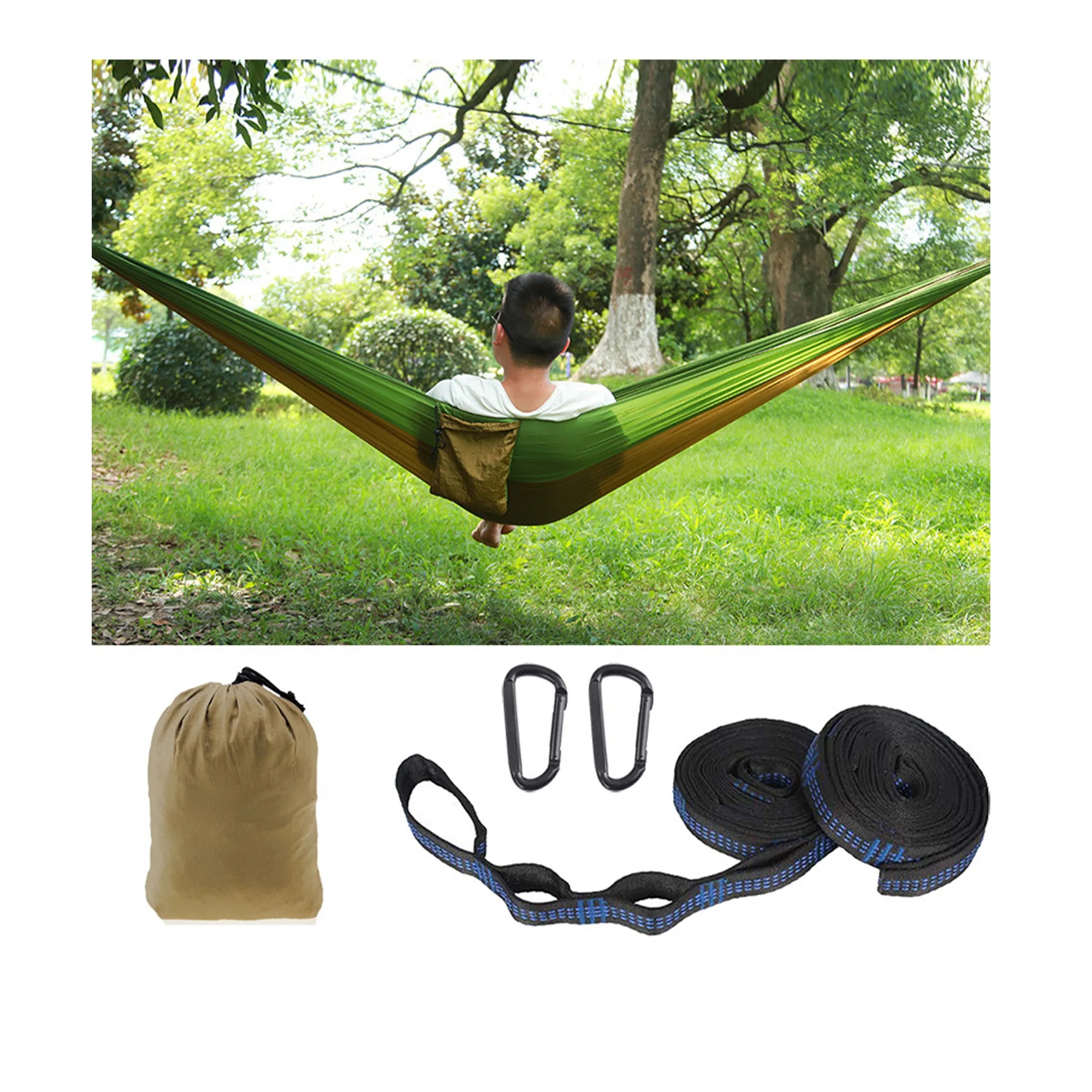 Portable Outdoor Hammock for Camping and Backyard 2