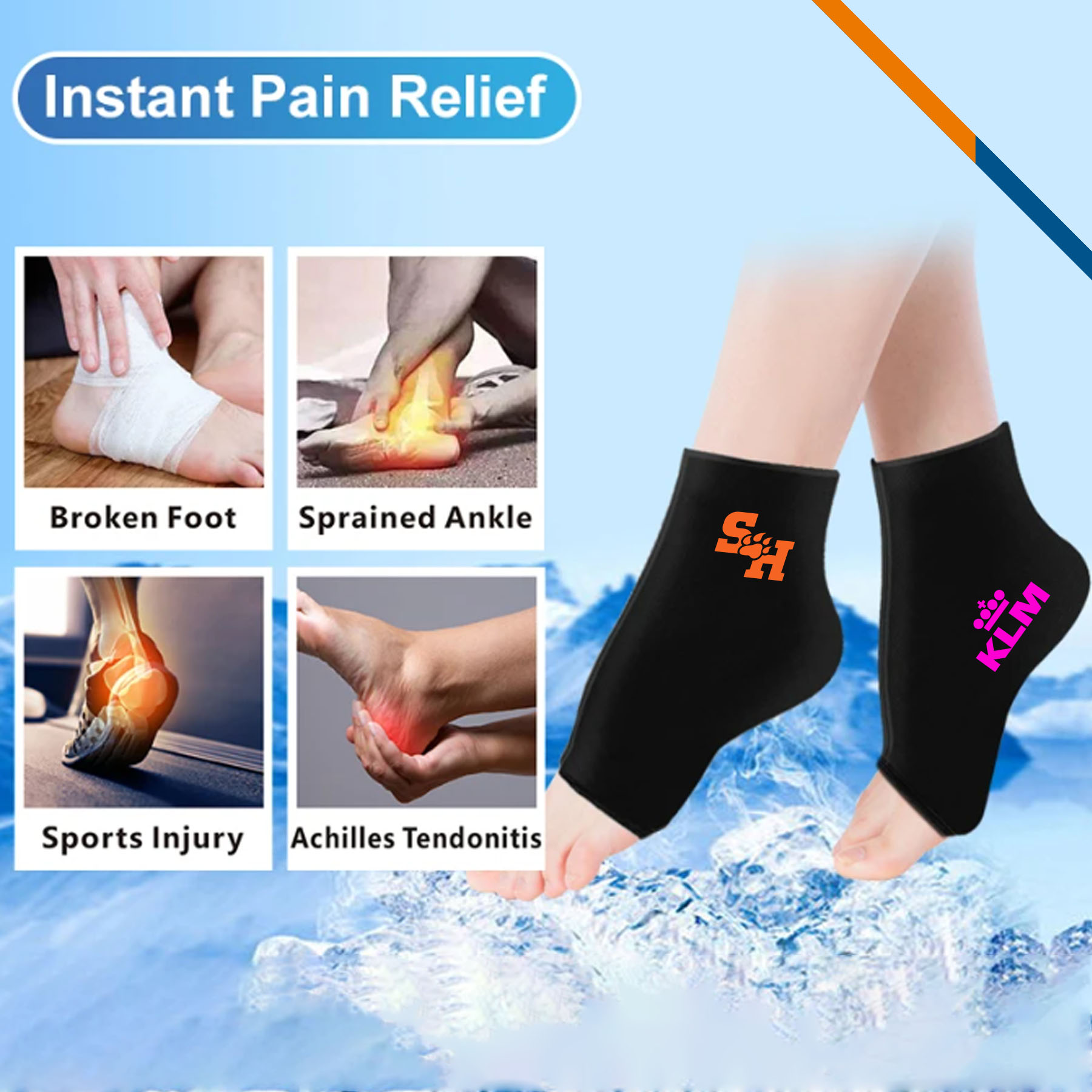 Balup Solid Gel Ankle Wrap 2