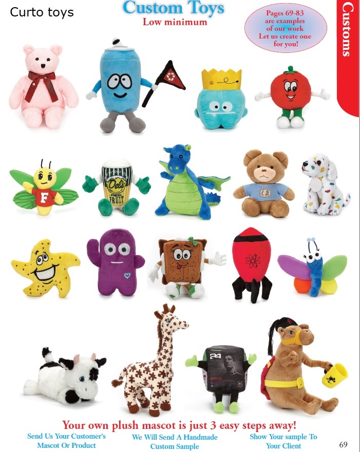 Custom Mascot Stuffed Toy 1