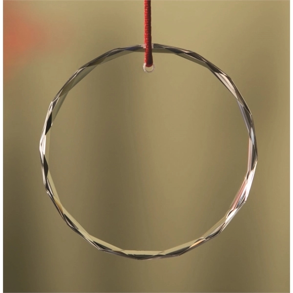 Round Glass Ornament 2