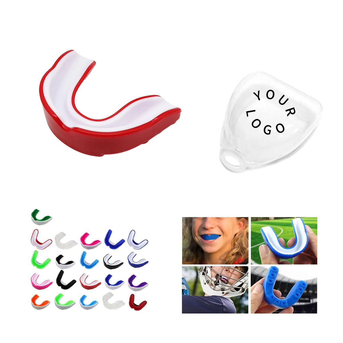 EVA Sports Mouth Guard with Protective Storage Case 7