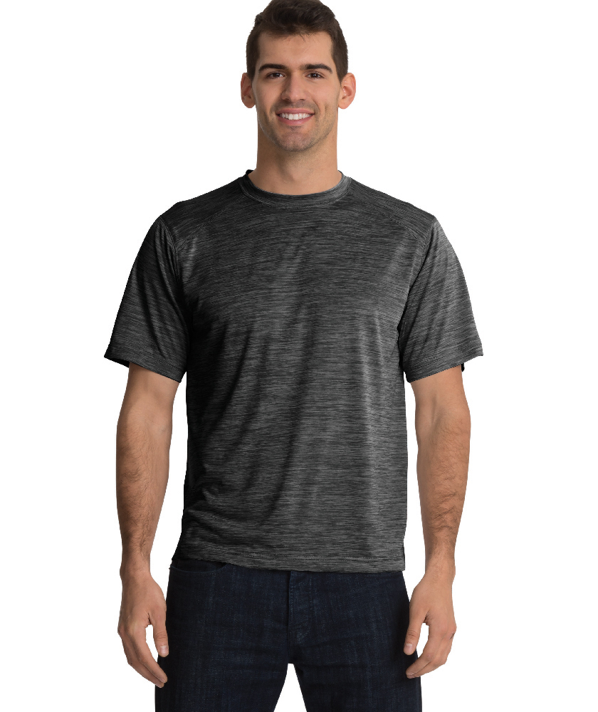 Men's Space Dye Performance Tee
