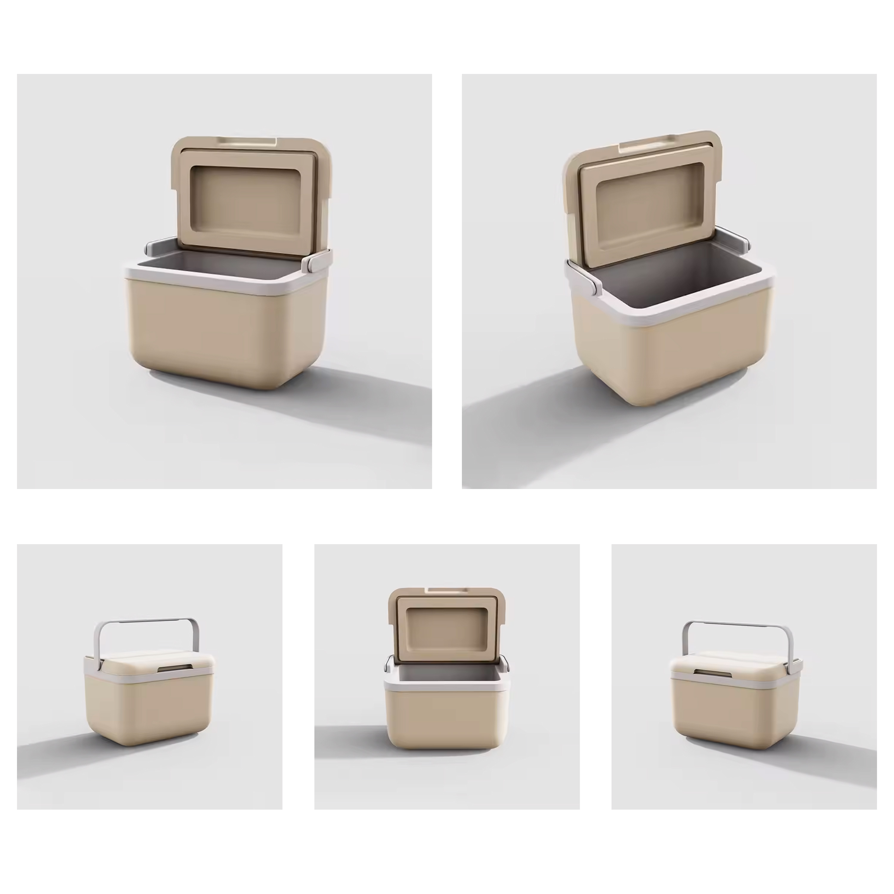 Foldable 1.3 Gallons Insulated Outdoor Cooler Box 3