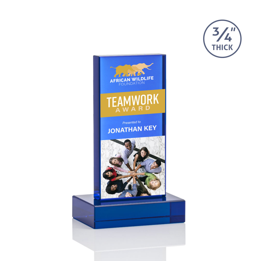 Hathaway VividPrint™ Award - Blue 9
