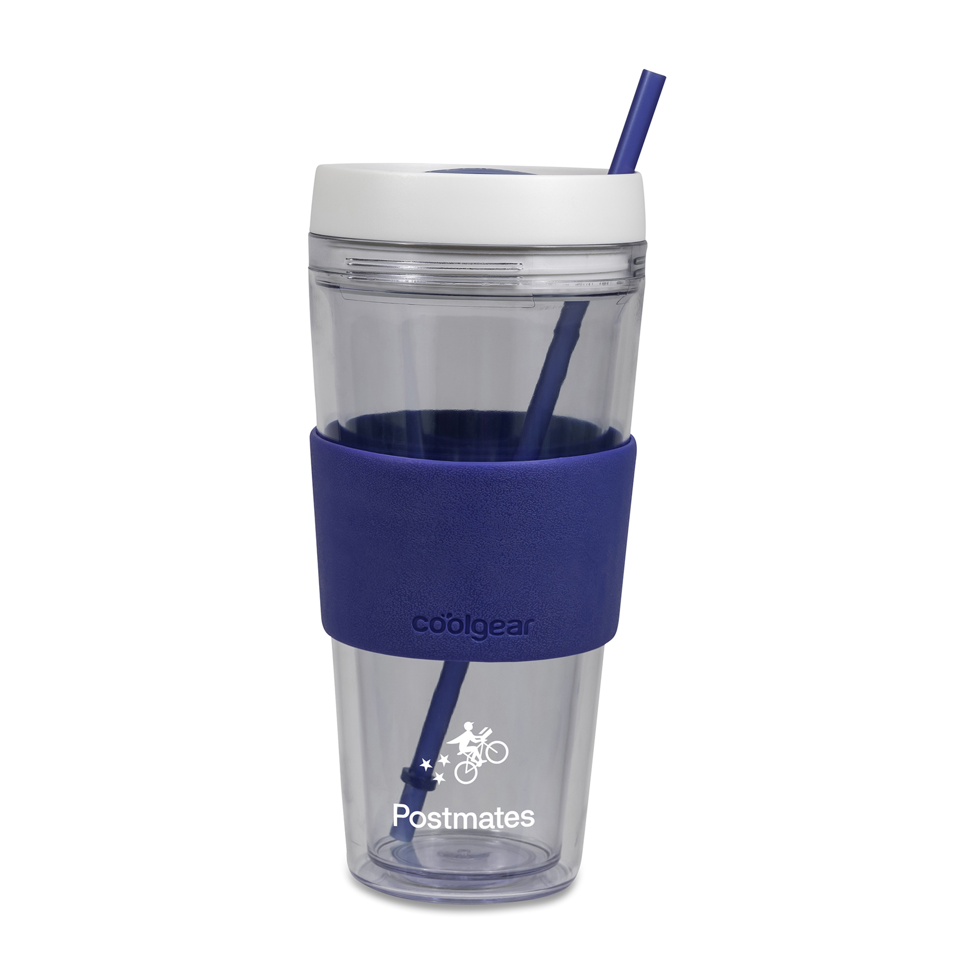 Cool Gear® Callisto Chiller Clear Straw Bottle - 24 Oz. 3