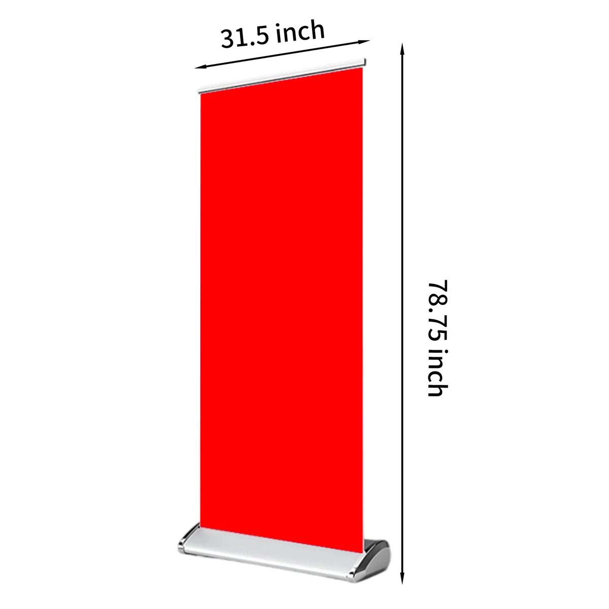 Portable Retractable Banner Stand with Aluminum Base 6