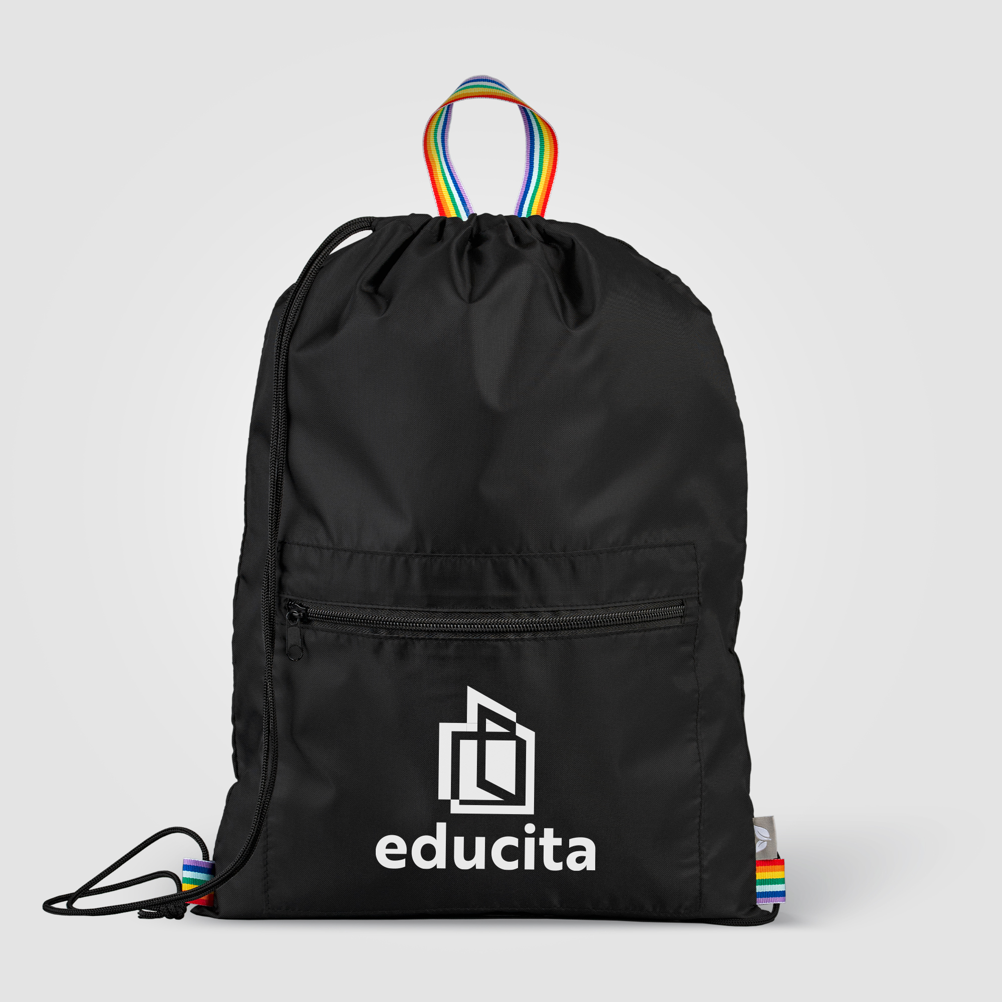 Spectrum Recycled Polyester Drawstring Bag - 2 gal 4