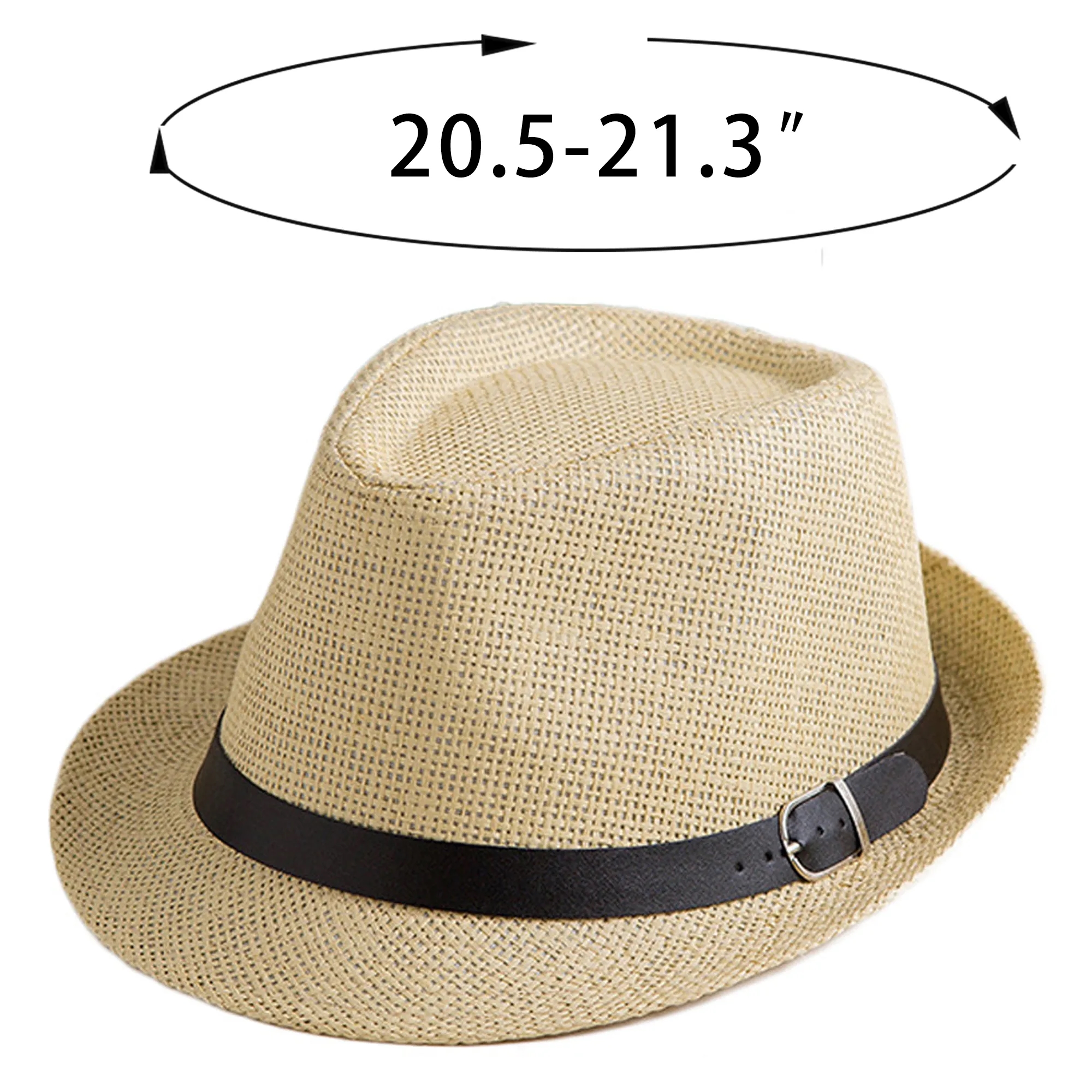 Paper Belt Straw Hat 3