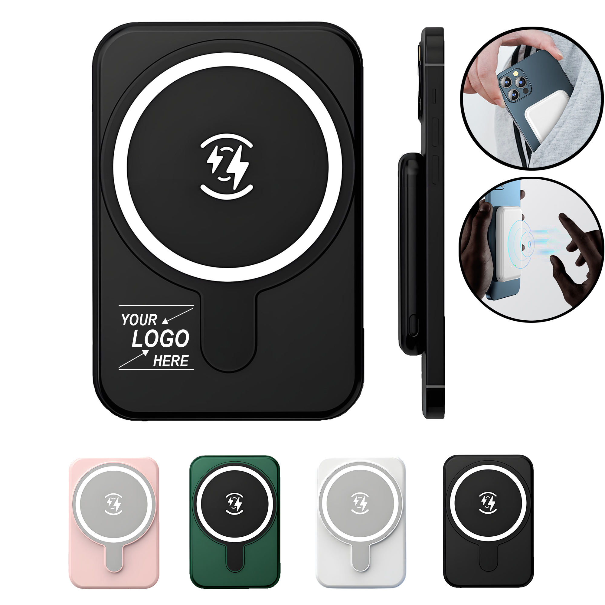 5000mAh Magnetic Wireless Power Bank 1