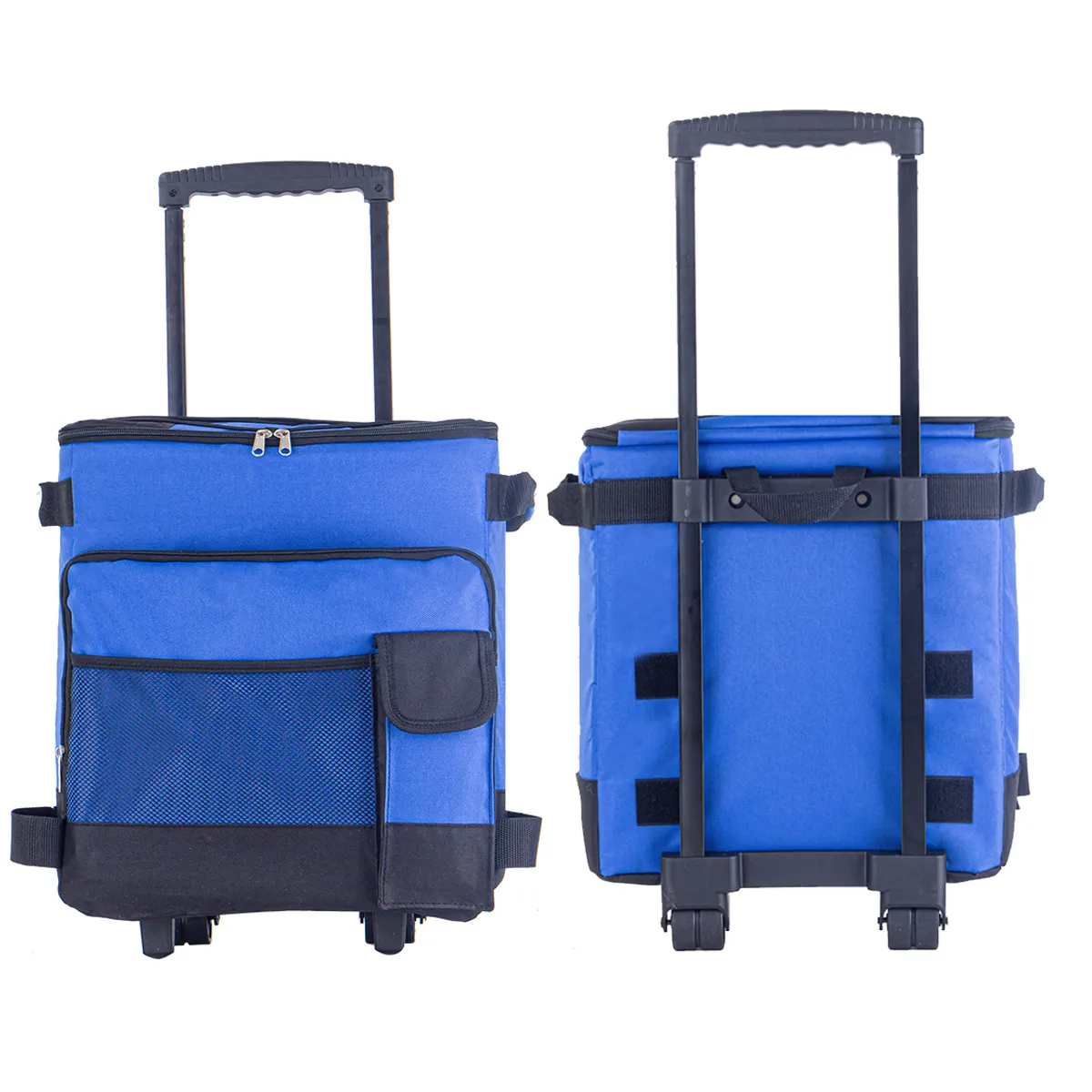 Portable Removable Insulated Cooler W/ Wheels for Picnic BBQ 6