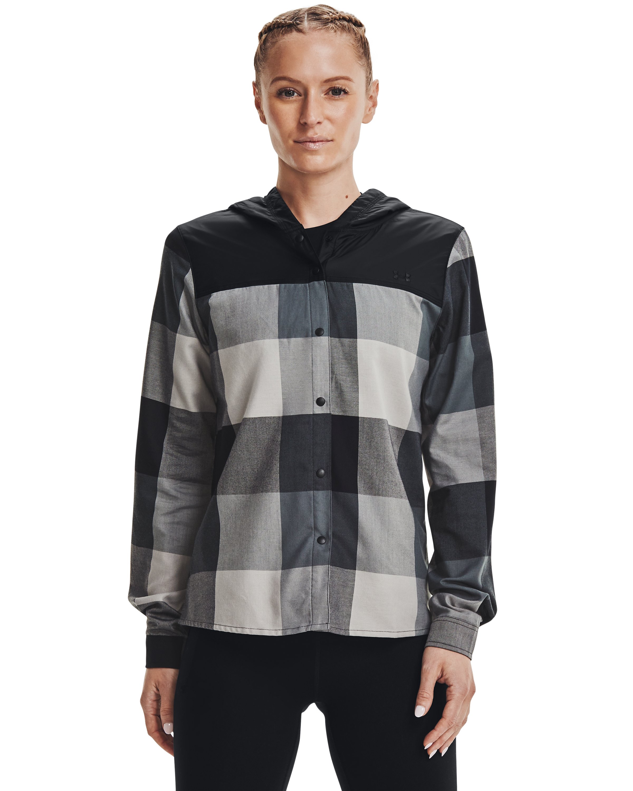 Women's UA Tradesman Flannel Hoodie  3