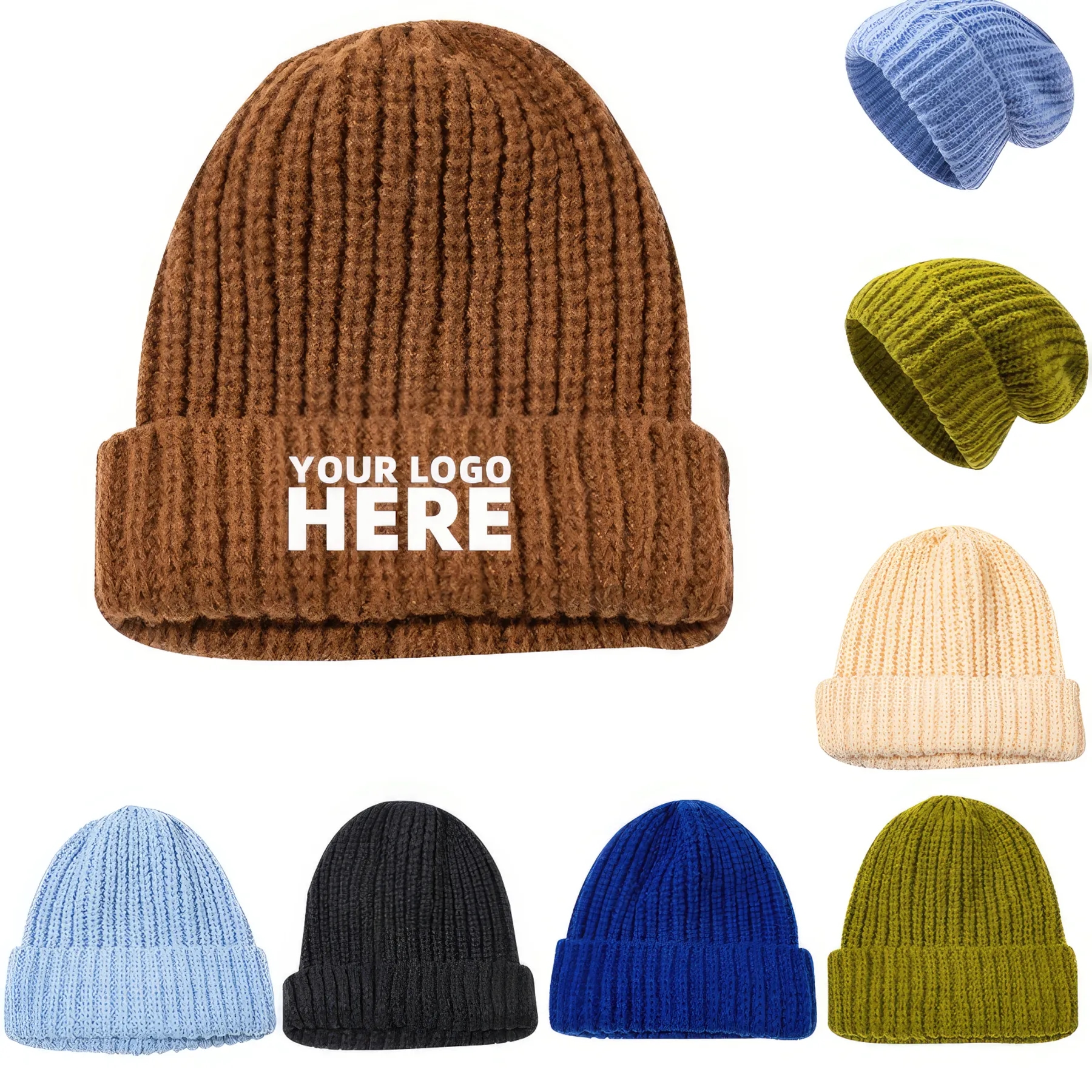 Warm Head Protective Woolen Hat 2
