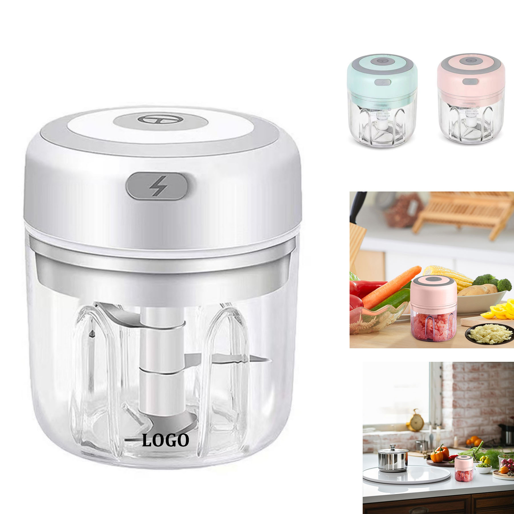 Electric Mini Garlic Mincer 2