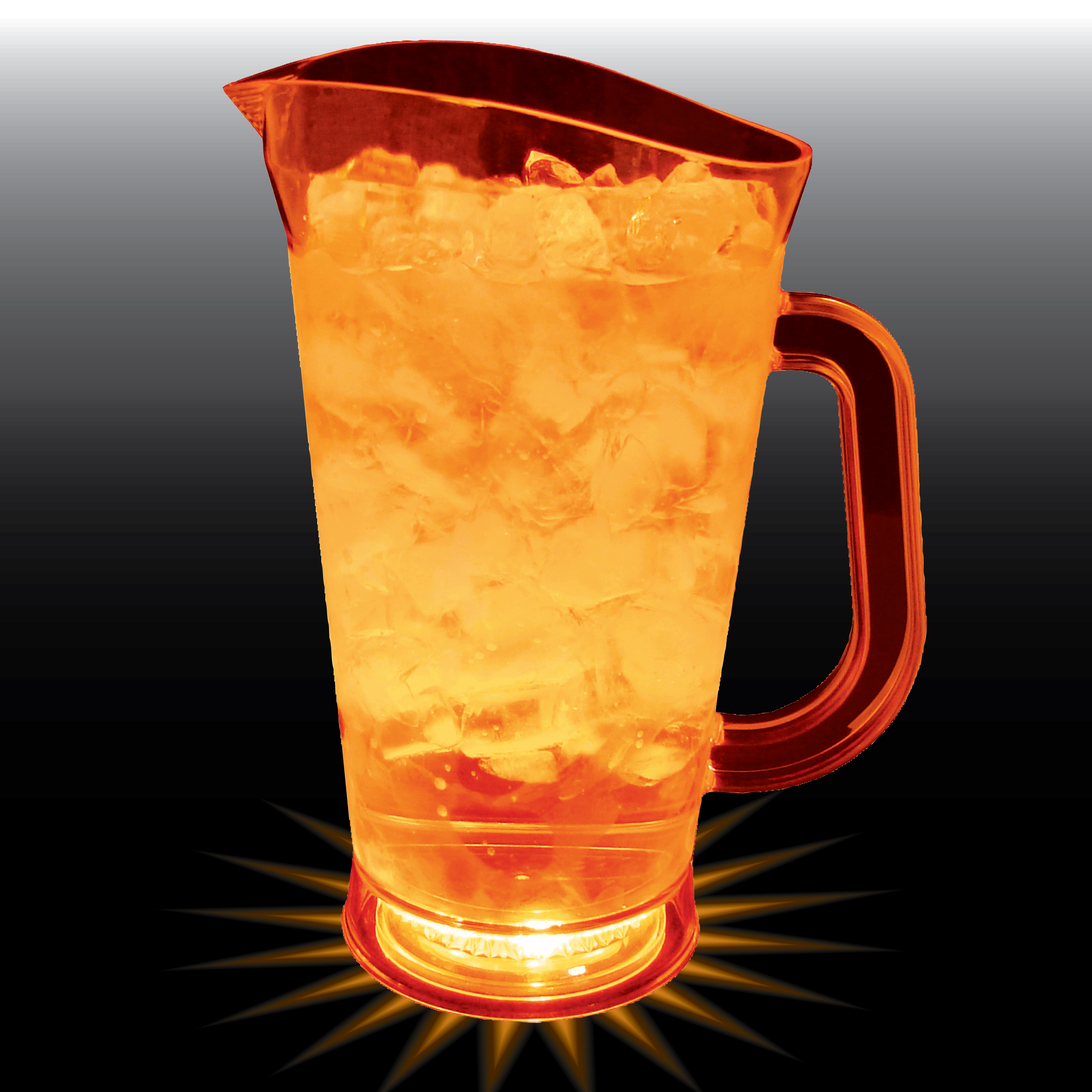 70oz Lites Up Textured Plastic Beer Pitcher with Handle