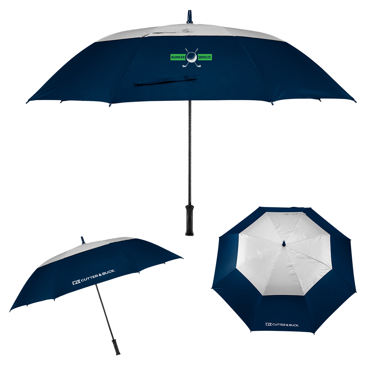 60" Cutter & Buck® Arc rPET Golf Umbrella 7
