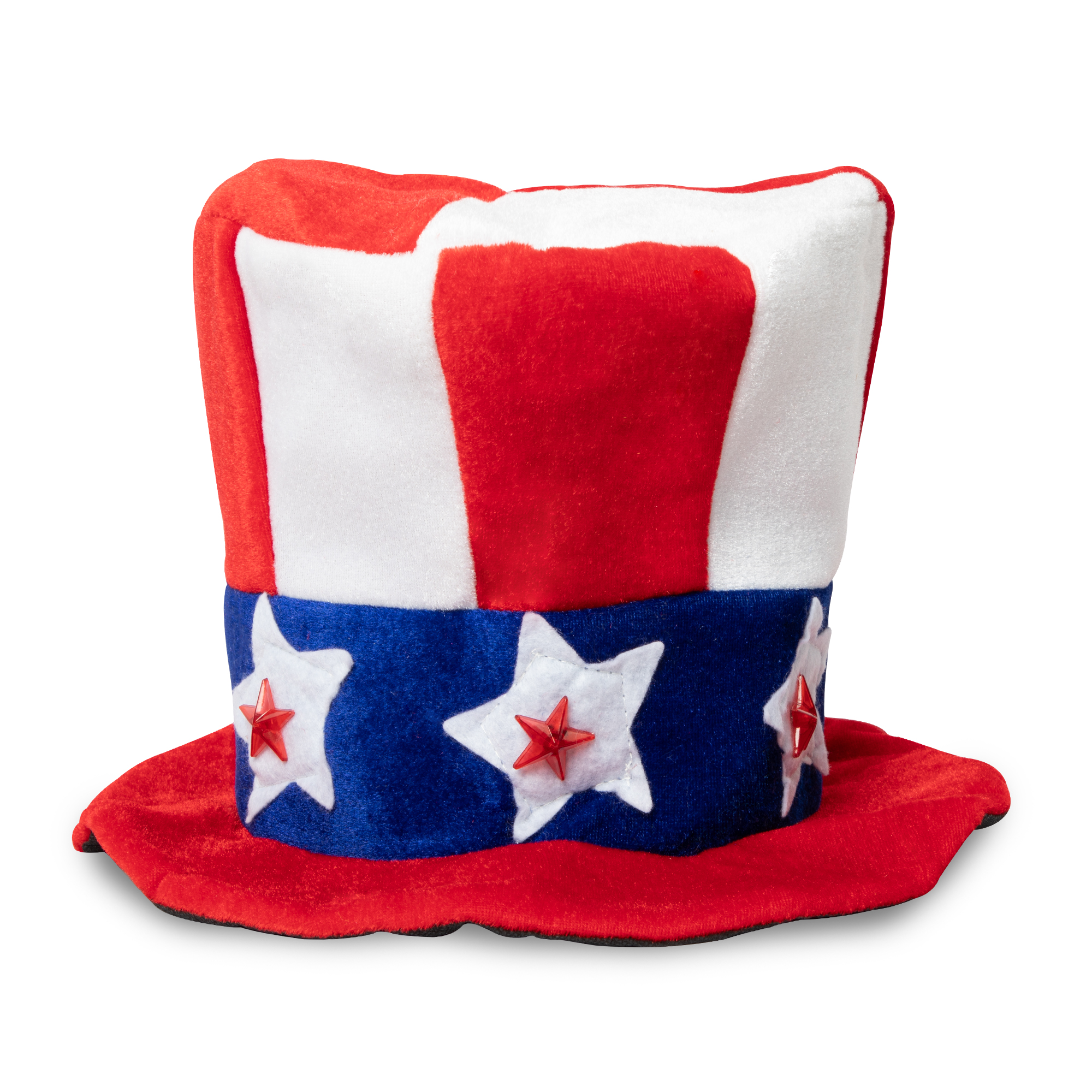 Flashing LED Uncle Sam Hat(Blank) 3