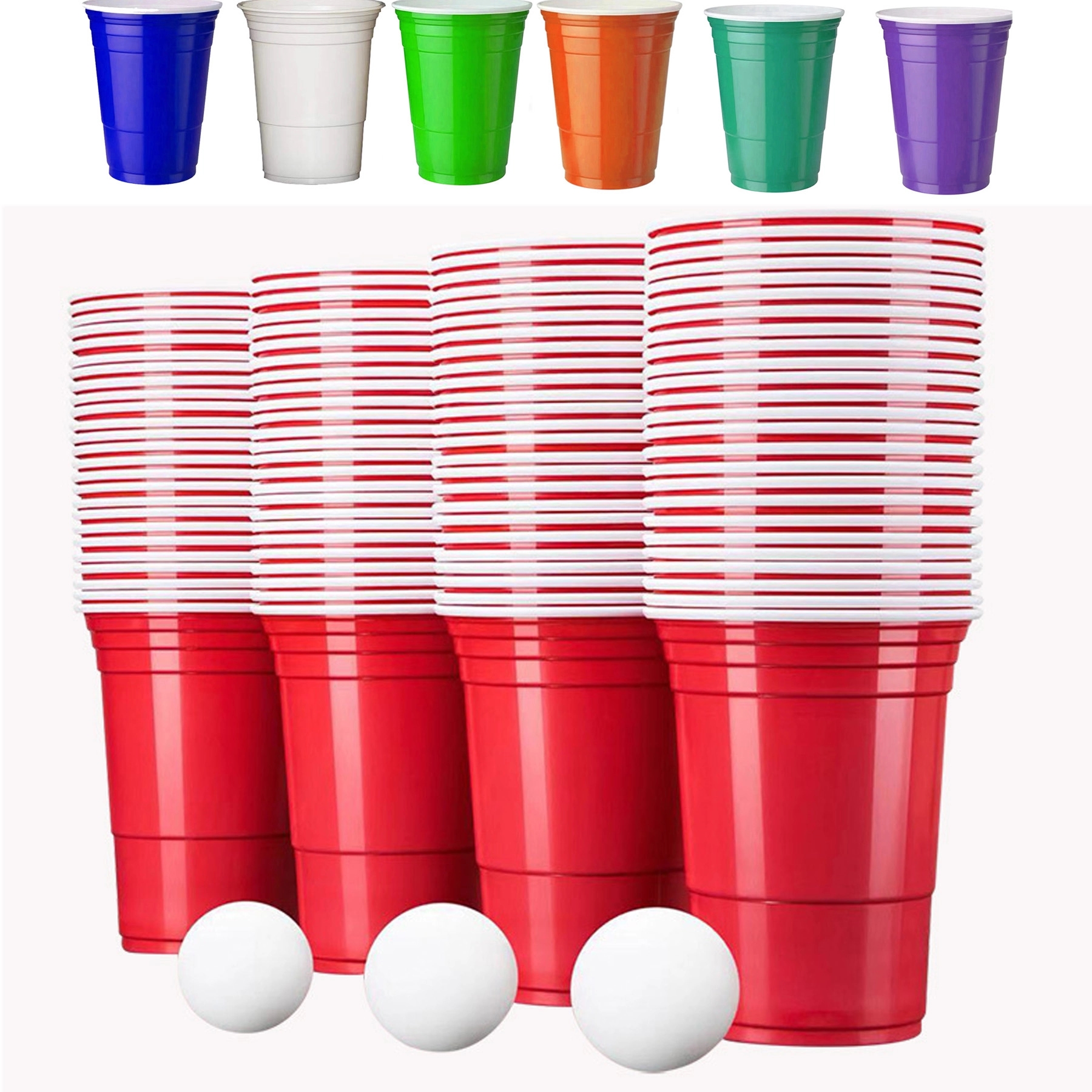 Plastic Party Cups 12oz