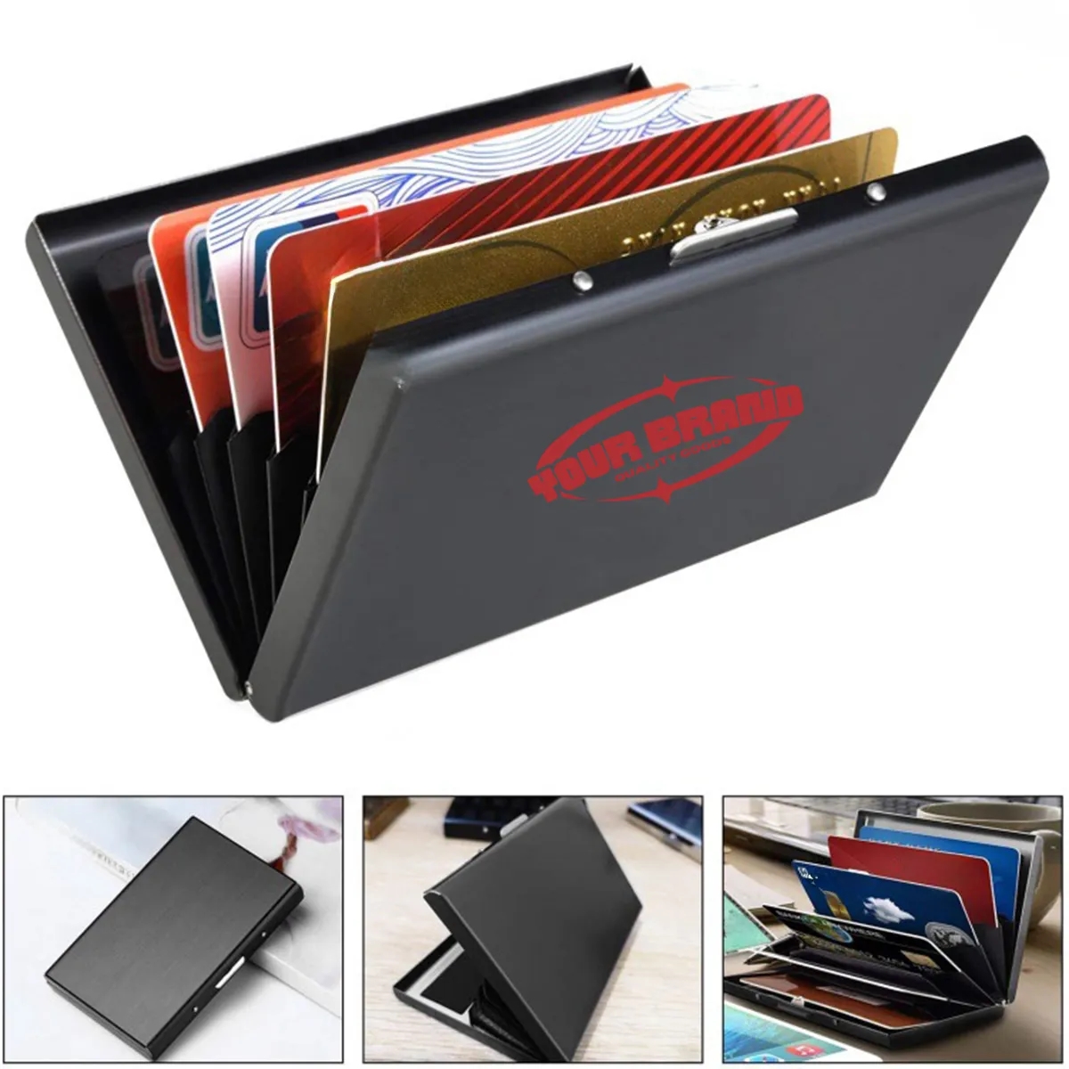 Anti-Demagnetizing Business Holder And Credit Card Case 2