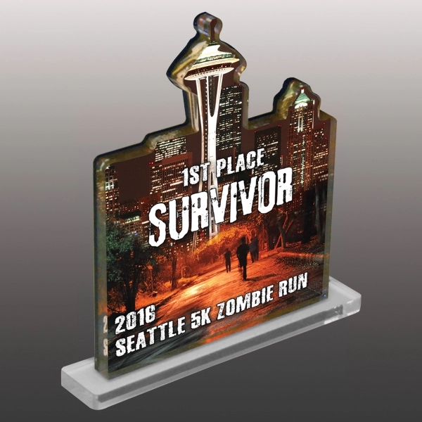 1/2" Custom Full Color Acrylic Awards 5
