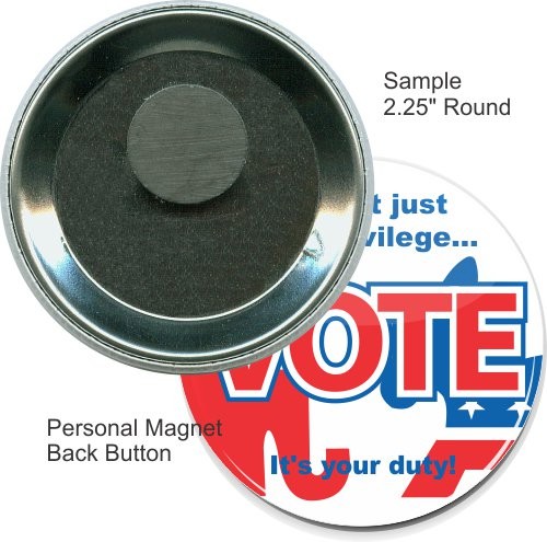 Personal Magnet 2 1/4 Inch Round Button 2