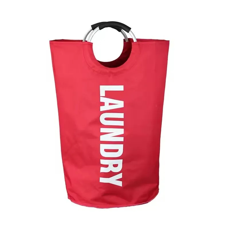 90L Large Laundry Basket Waterproof Clothes Bin Collapsible 11