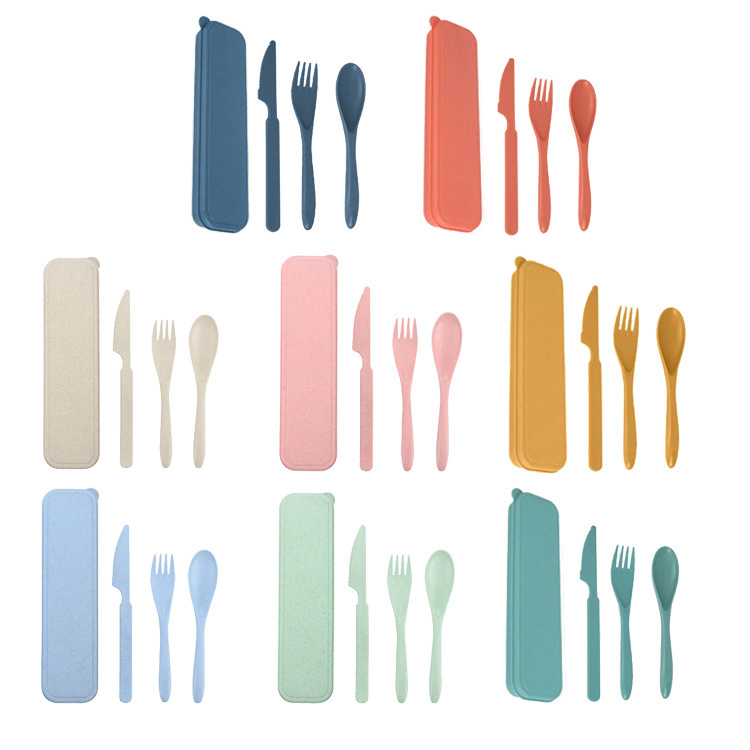 Wheat Straw Cutlery Set 3